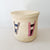 16" Lidded Palm Basket- Pink & Blue