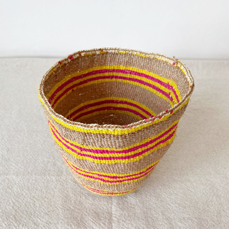 8.75" Fine Weave Storage Basket #173 - Amsha