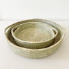 Handled Sweetgrass Tray - Amsha