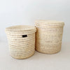 Lidded Palm Basket - Turkana - Amsha