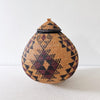 Lidded Zulu Basket #A108 - Amsha