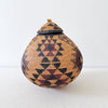 Lidded Zulu Basket #A108 - Amsha