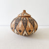 Lidded Zulu Basket #A111 - Amsha