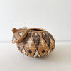 Lidded Zulu Basket #A111 - Amsha