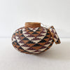 Lidded Zulu Basket #A122 - Amsha