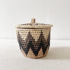 Lidded Zulu Canister Basket - Amsha