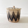 Lidded Zulu Canister Basket - Amsha