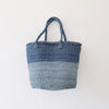 Medium Sisal Tote: Rivers - Amsha