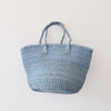 Medium Sisal Tote: Sky Blue - Amsha