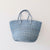 Medium Sisal Tote: Sky Blue