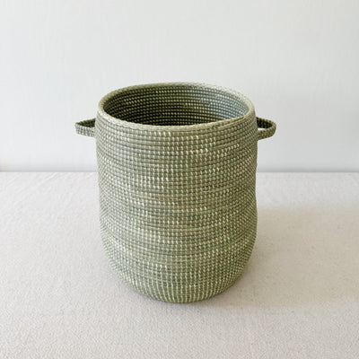 Nyumba Open Sweetgrass Pot - Amsha