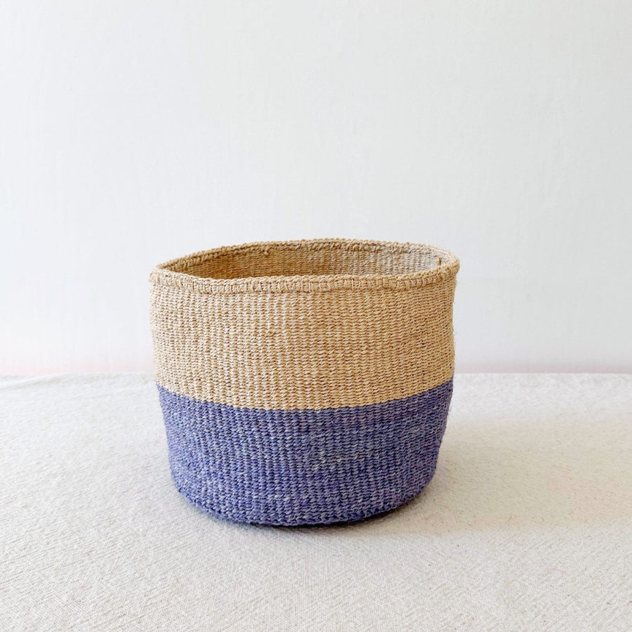 Storage Plant Basket: Pop of Purple - Amsha