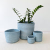 Storage Plant Basket: Sky Blue - Amsha