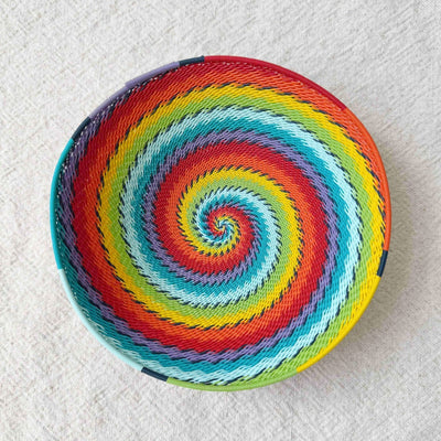 Wire Bowl: Rainbow - Amsha