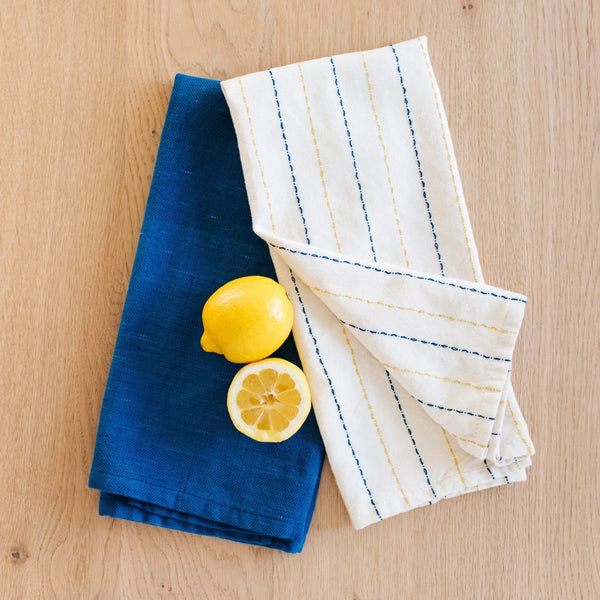 Cotton Linen Tea Towel, Kitchen Hand Towel, Dish Towel, Kitchen