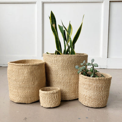 Storage Basket: Khaki - Amsha