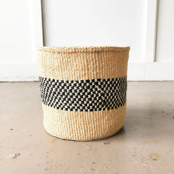 WOVEN STORAGE BASKET, Woven Sisal Basket, Organizing Beach and