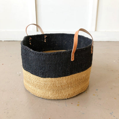 XL Floor Basket: Black - Amsha