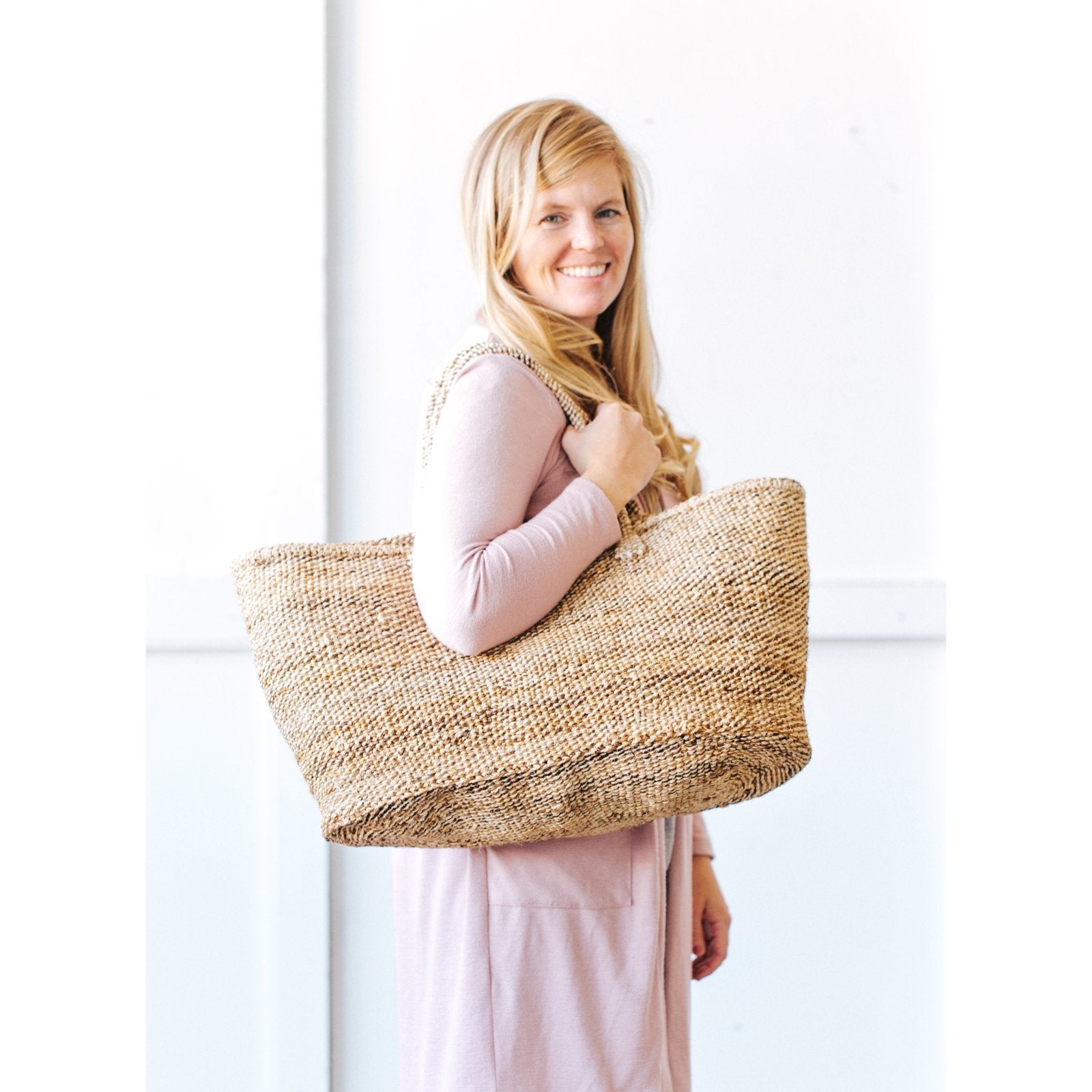 XL Sisal Tote Basket