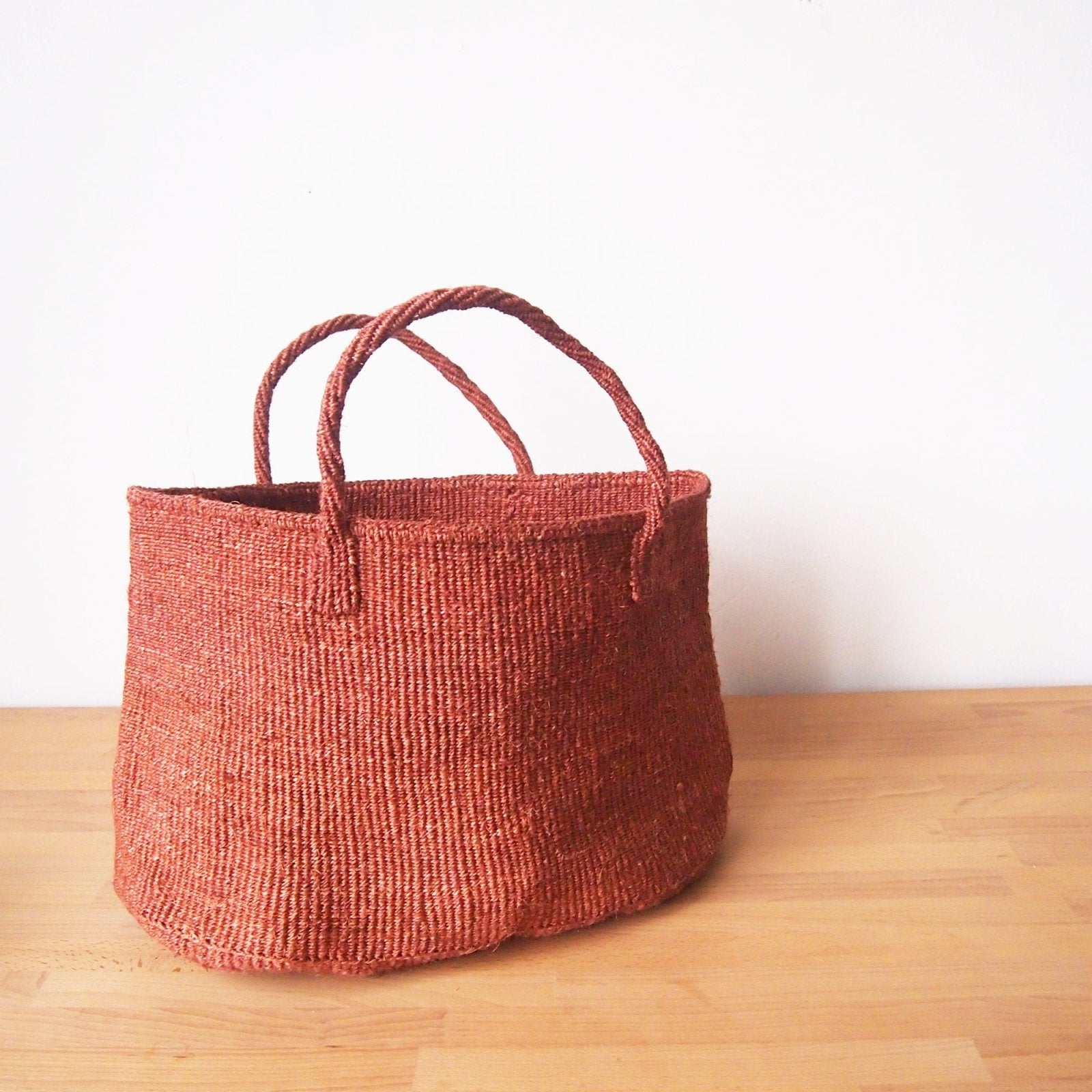 XL Sisal Tote Basket