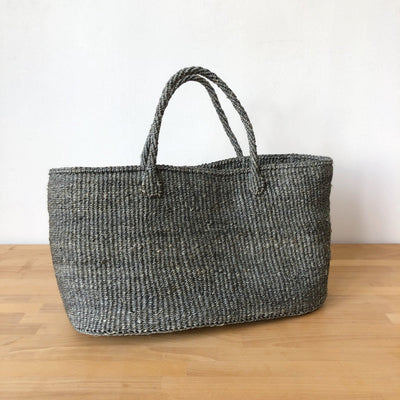 XL Sisal Tote: Stone - Amsha